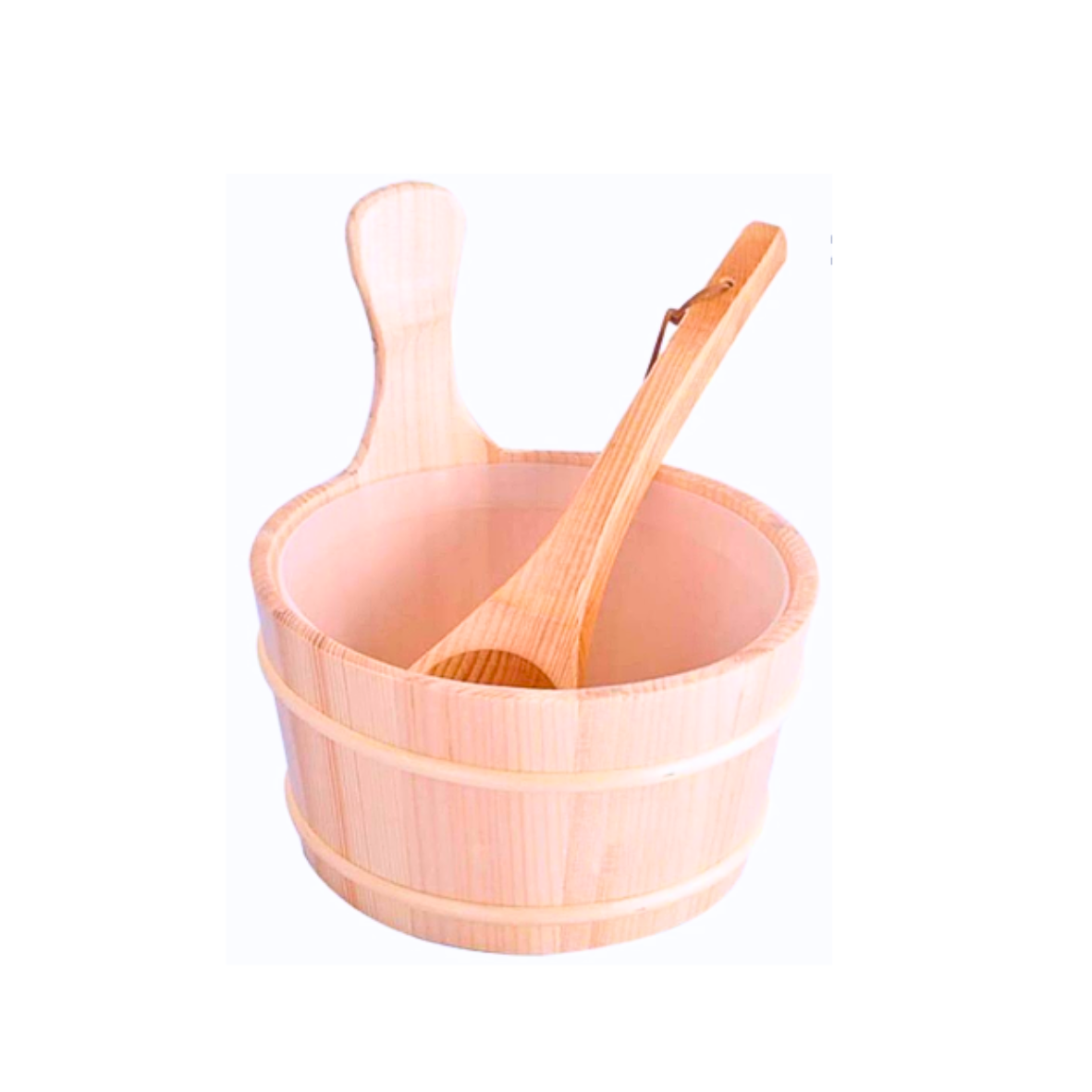 Bộ Xô Gáo Gỗ Dùng Cho Phòng Xông Hơi