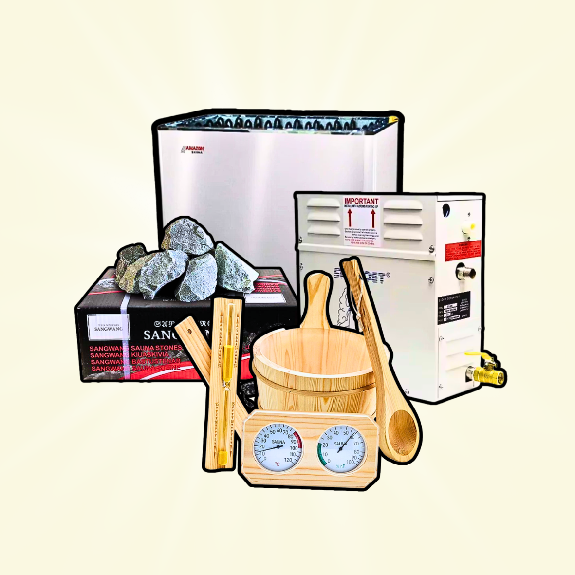 Thiết bị & phụ kiện phòng xông hơi