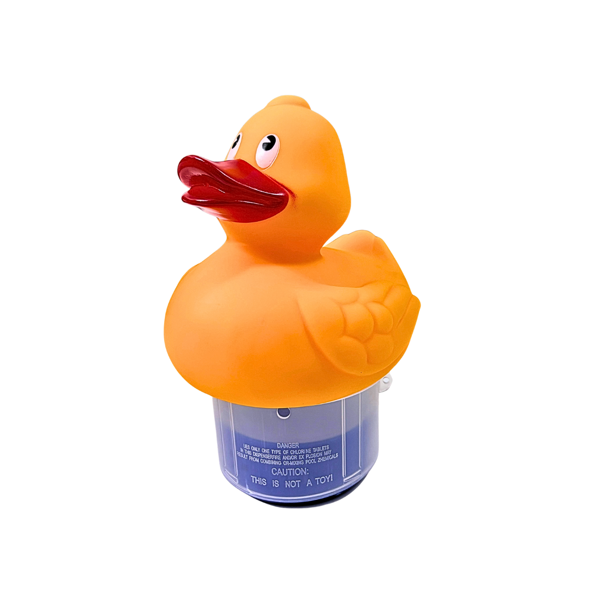 Hộp đựng clo viên tự nổi hình con vịt