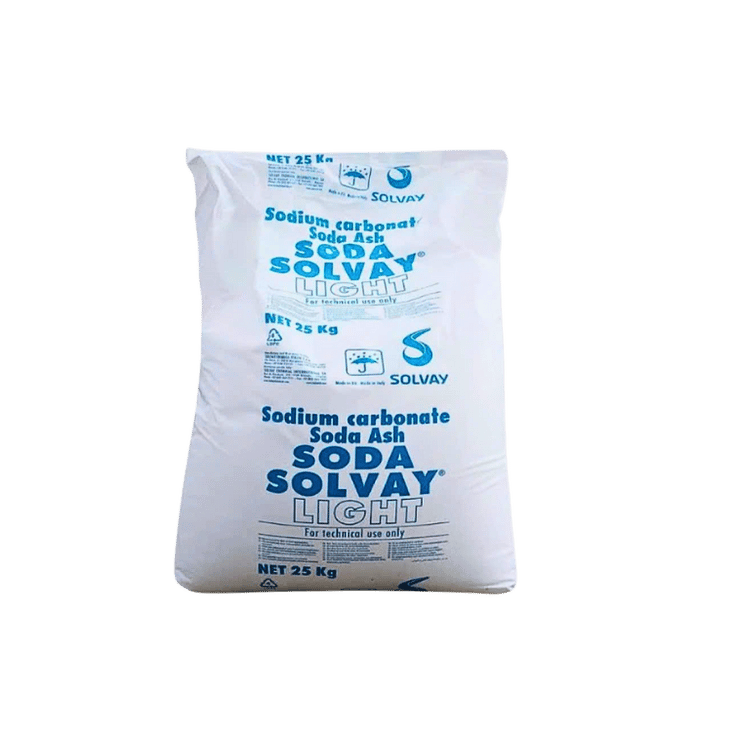 Chất tăng pH, Soda Ash Light Italy l Bao 25kg l Giá tốt