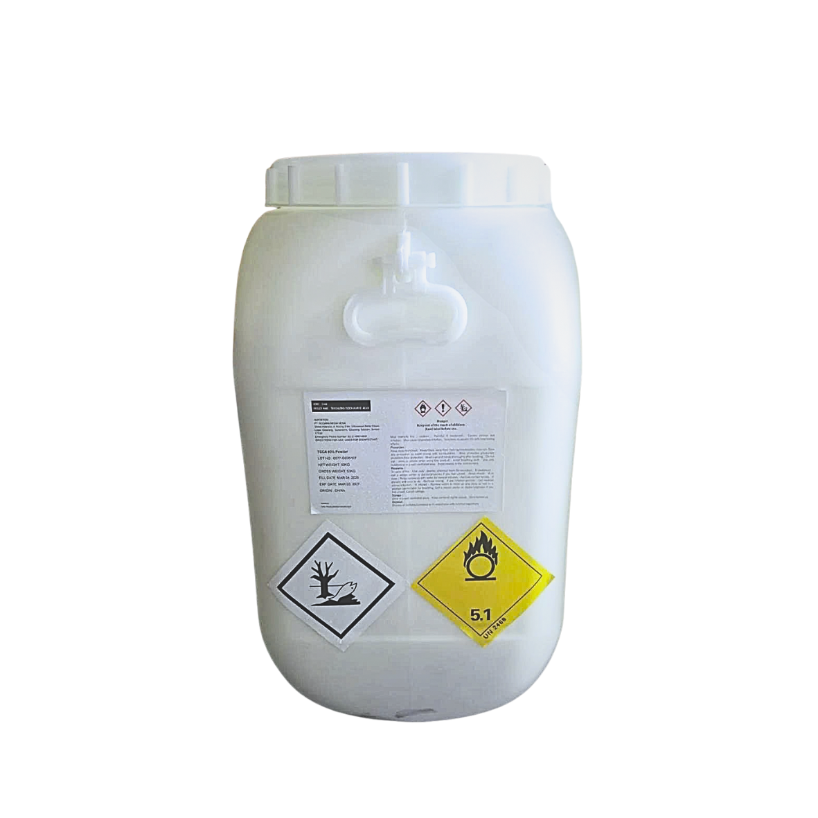 TCCA viên nén 200G | Thùng 50kg | Trung Quốc